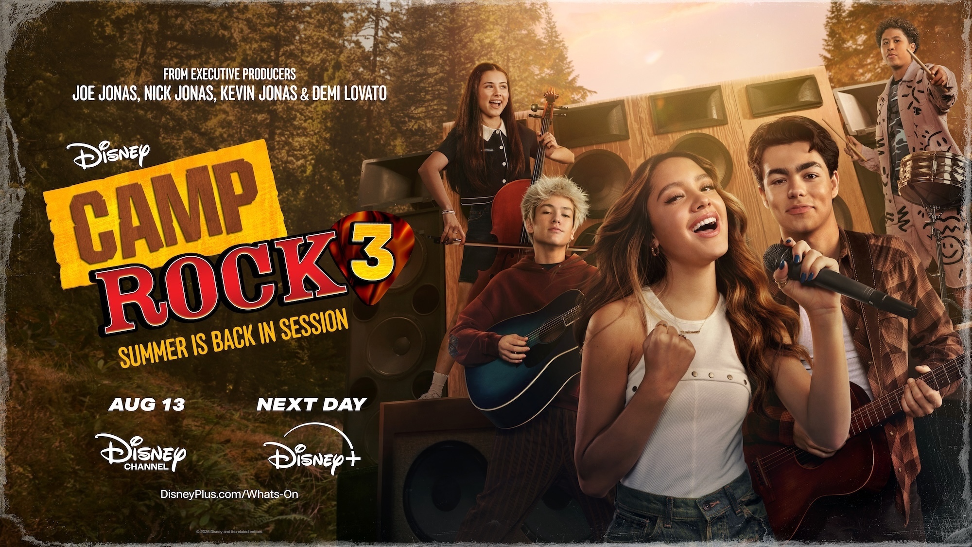 ‘Camp Rock 3’ Brings the Jonas Brothers Back to Disney Channel 16 Years After ‘The Final Jam’