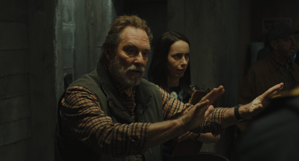 Stephen Root and Kate O’Flynn in "Widow’s Bay," now streaming on Apple TV.